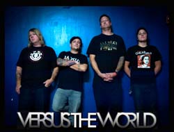 Band page for Versus The World
